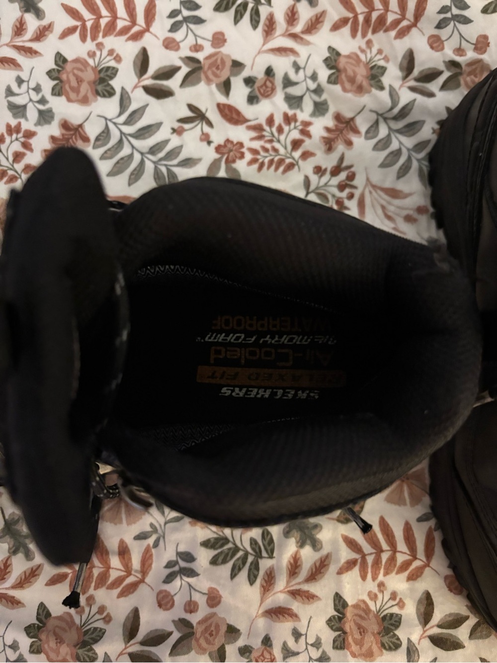 Skechers Women's Black Lace-Up Hiking Boots - Picture 4 of 7